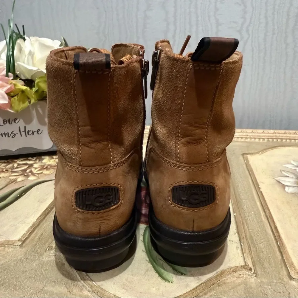 Ugg Hapsburg Duck Boots Chestnut 1120785 Sz 6